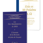 Pack de dos libros de bolsillo: Esta es Mi Palabra, los Diez Mandamientos de Dios y el Sermón de la Montaña
