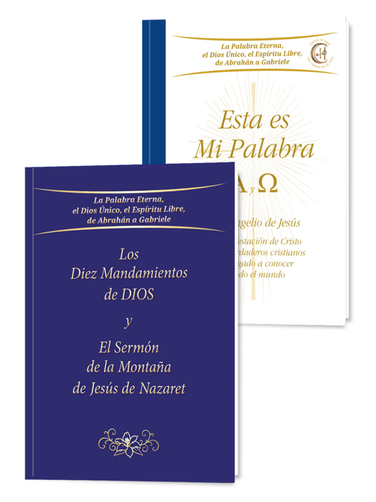 Pack de dos libros de bolsillo: Esta es Mi Palabra, los Diez Mandamientos de Dios y el Sermón de la Montaña